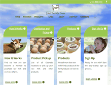 Tablet Screenshot of ebertfarms.com
